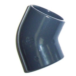 Coude 45° pvc gyd ff diametre 32