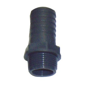 Manchette cannelee pp male 1/2'' x 20