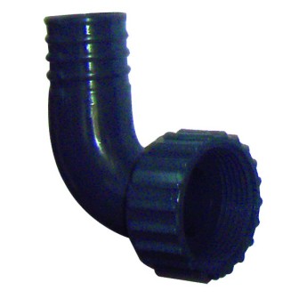 Coude 90° cannele pp femelle 3/4'' x 20