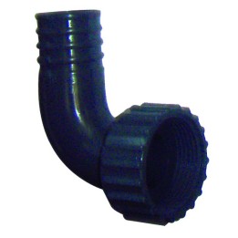 Coude 90° cannele pp femelle 3/4'' x 20