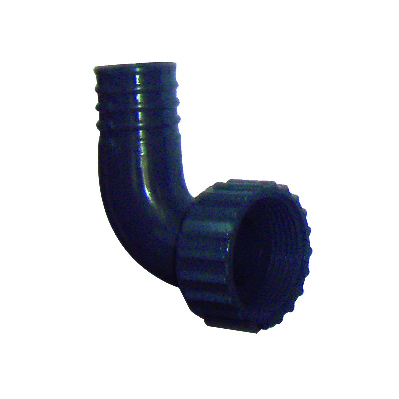 Coude 90° cannele pp femelle 3/4'' x 20