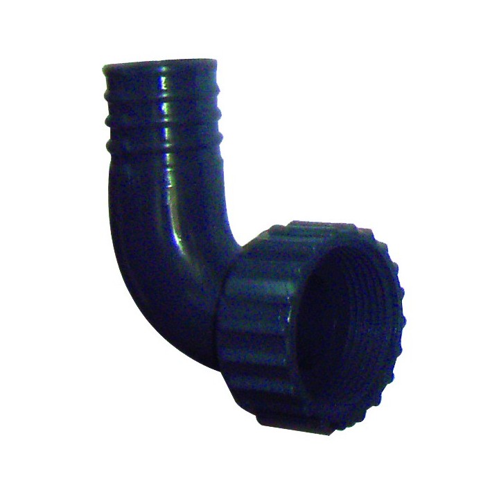 Coude 90° cannele pp femelle 3/4'' x 20