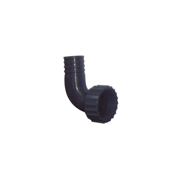 Coude 90° cannele pp femelle 2'' x 50