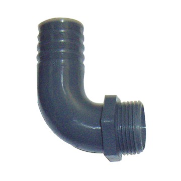 Coude 90° cannele pp male 3/4'' x 20