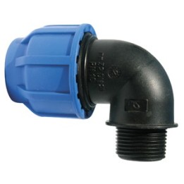 Coude 90° compression pp 16925 male 3/4'' x 25