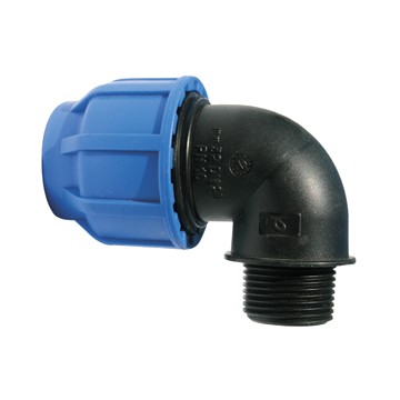 Coude 90° compression pp 16925 male 3/4'' x 25