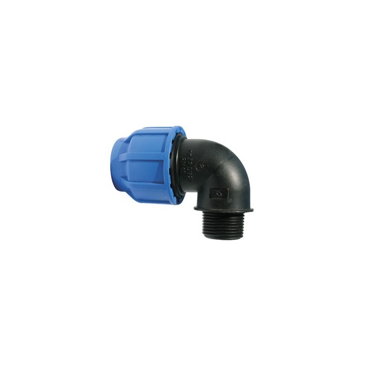 Coude 90° compression pp 16925 male 3/4'' x 25