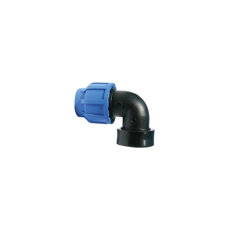 Coude 90° compression pp 16935 femelle 1'' x 32