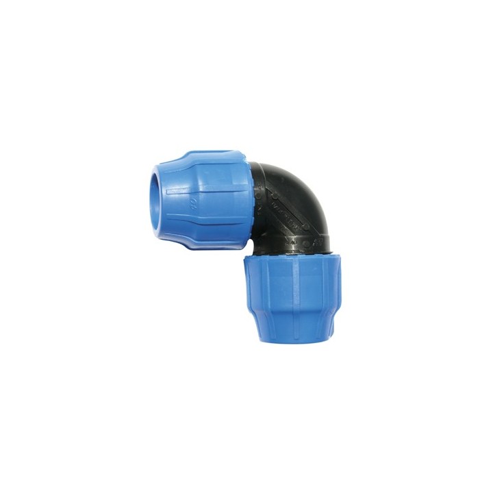 Coude 90° compression pp 16950 egaux diametre 40
