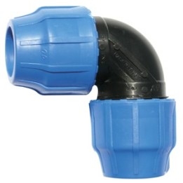 Coude 90° compression pp 16950 egaux diametre 63