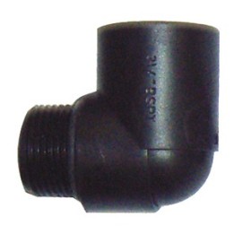 Coude 90° pp cmf mf 1/2''