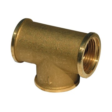 Te 90° laiton 130l fff 3/4''