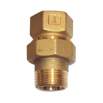 Union rodage conique laiton n°341 mf 1''