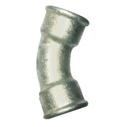 Coude 45° galva n°120 ff 2''