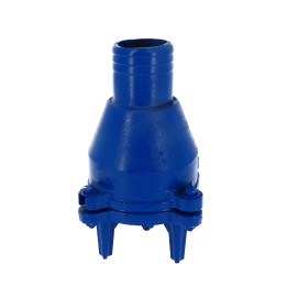 Crepine a clapet a douille cannele diametre 50