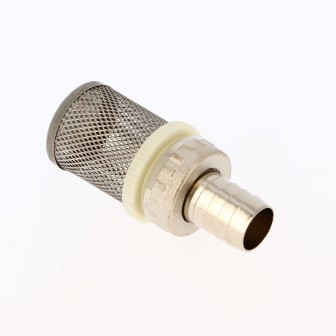 Crepine filtre inox avec raccord Diam.20