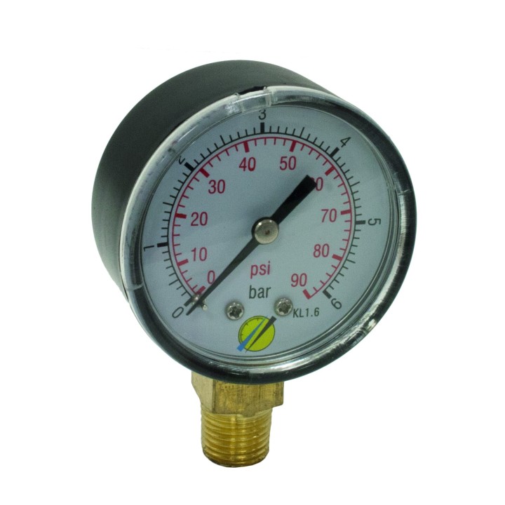 Manometre radial 0-6bars male 1/4''