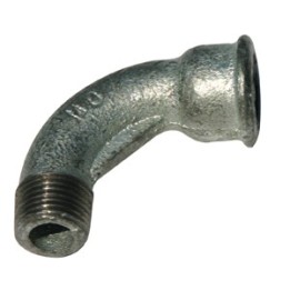 Courbe 90° galva n°1 mf 3''