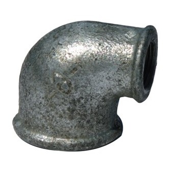 Coude 90° reduit galva n°90r ff 1''1/4 x 1''