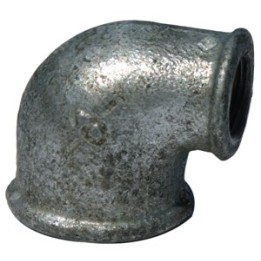 Coude 90° reduit galva n°90r ff 1''1/4 x 1''