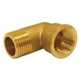 Courbe 90° galva n°1 mf 3/4''