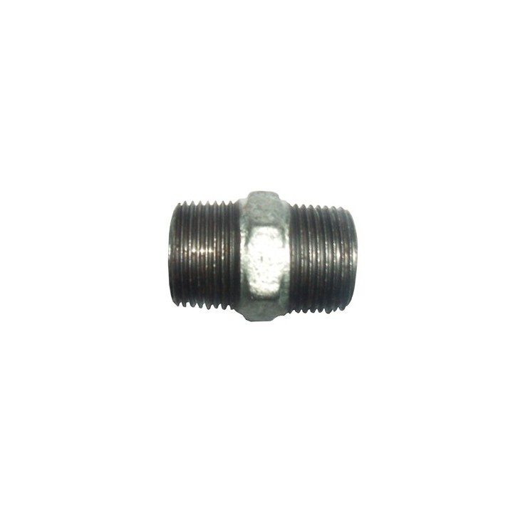 Mamelon double galva n°280 mm 1''1/4