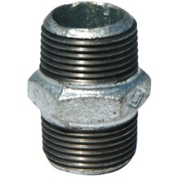 Mamelon reduit galva n°245 mm 3/4'' x 1/2''