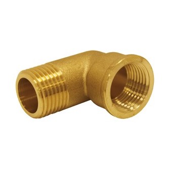 Coude 90° laiton 92l mf 1/2''