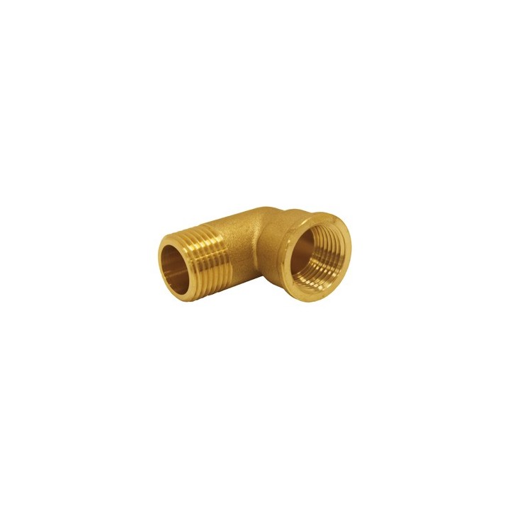 Coude 90° laiton 92l mf 1/2''
