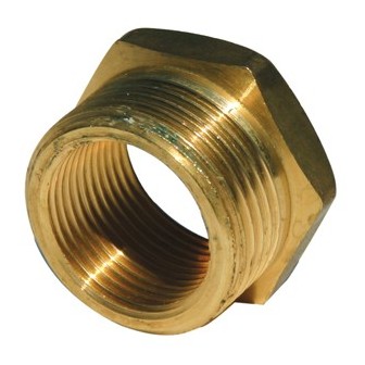 Mamelon reduit laiton 241l mf 1'' x 3/4''