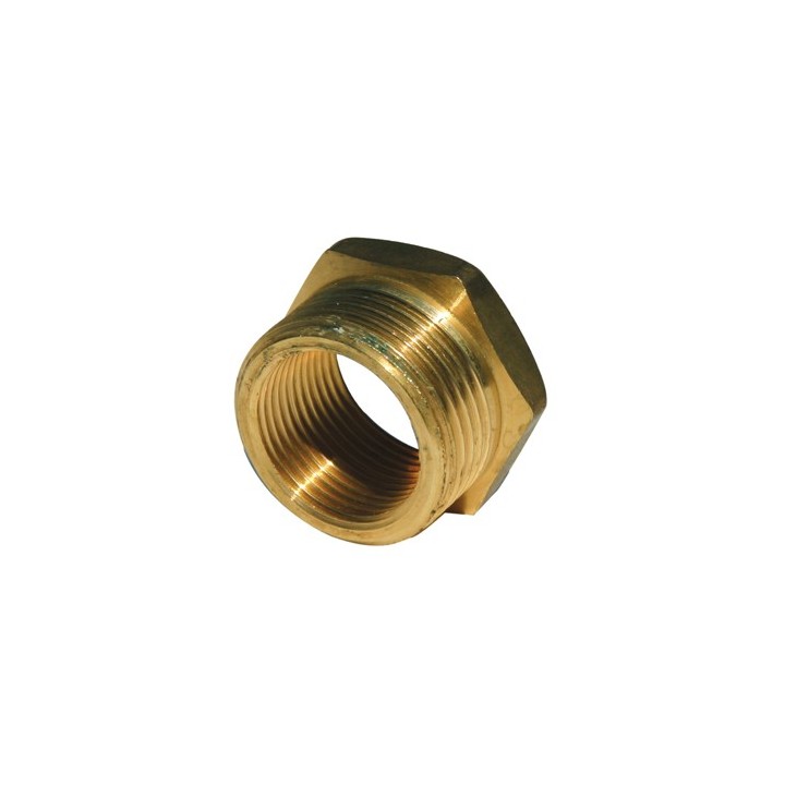 Mamelon reduit laiton 241l mf 1'' x 3/4''