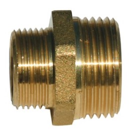 Mamelon reduit laiton 245l mm 1/2'' x 3/8''