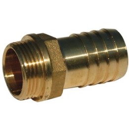 Manchette cannelee laiton male 1/2'' x 16