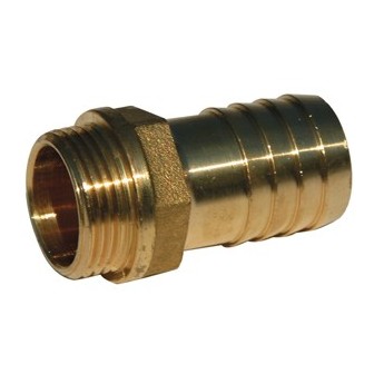 Manchette cannelee laiton male 3/4'' x 25