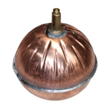 Boule en cuivre Diam120 pour flotteur 1''1/4-2''
