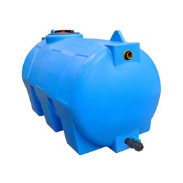 Cuve à eau 5000L Hors-sol Horizontale pieds carrés - Pré-équipée