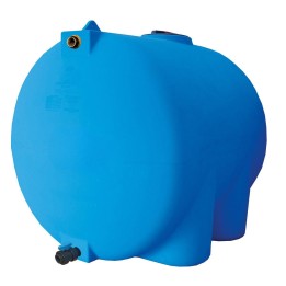 Cuve à eau 5000L Hors-sol Horizontale Slim - Pré équipée