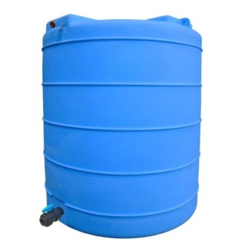 Cuve à eau 13000L Hors-sol Verticale - Pré-équipée
