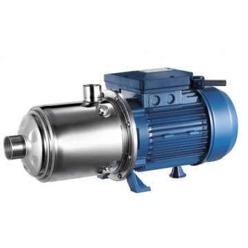 Pompe de surface 1,3KW Triph Acier chromé Multicellulaire