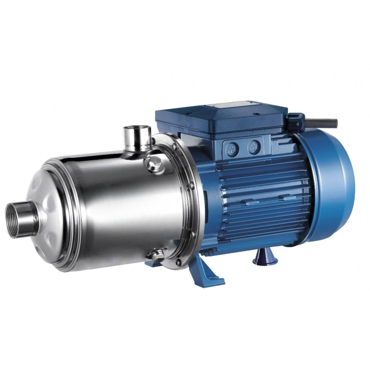 Pompe de surface 1,3KW Triph Acier chromé Multicellulaire