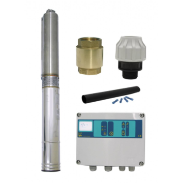 Kit De Forage Triphasé moteur à Huile 1,1 KW