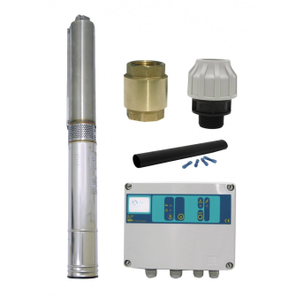 Kit De Forage Triphasé moteur à Huile 2,2 KW