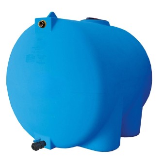 Cuve Stockage Horizontale Bleu Espace Reduit 5000l Preequipee