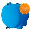 Cuve Stockage Horizontale Bleu Espace Reduit 2000l Preequipee