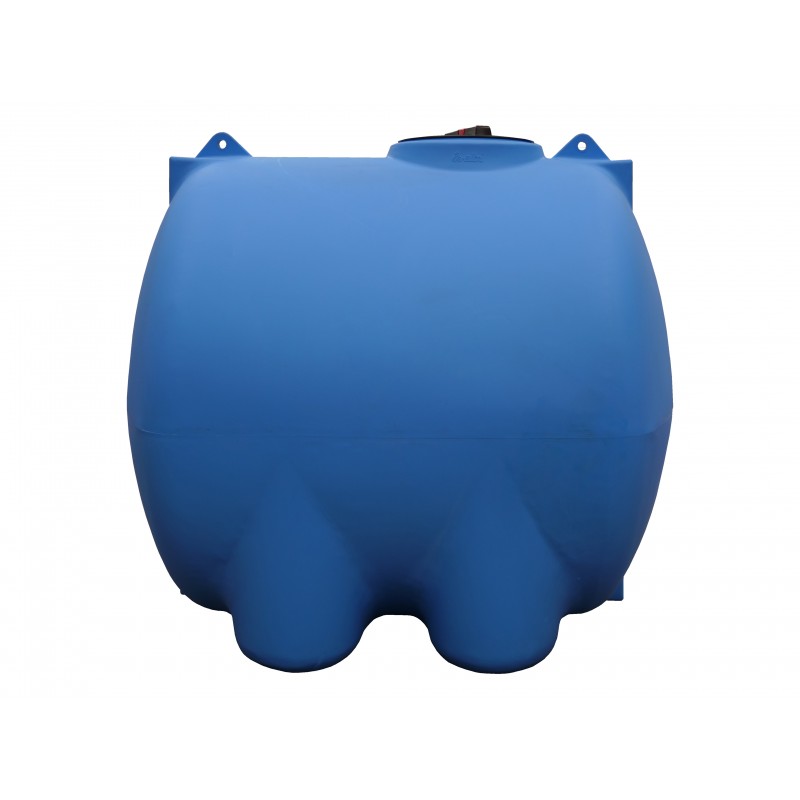Cuve à eau 3000L Hors-sol Horizontale Encombrement Réduit