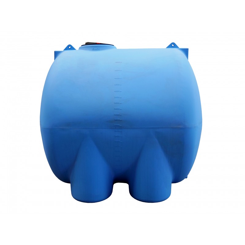 Cuve à eau 5000L Hors-sol Horizontale Encombrement Réduit