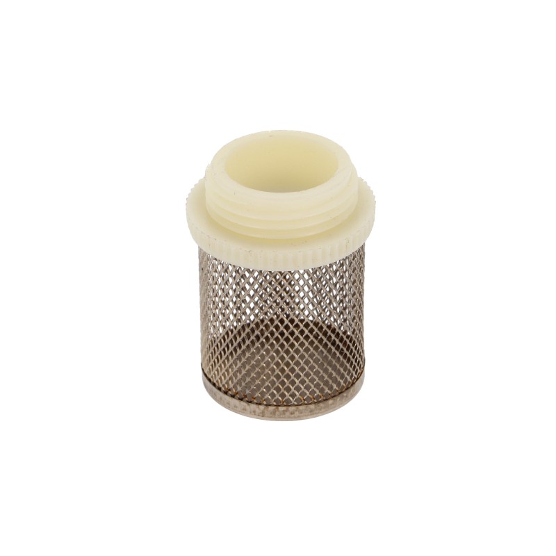Crepine filtre 1'' male inox